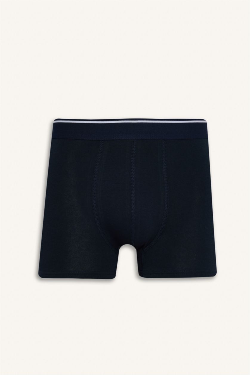 رجالي كحلي بوكسر قصة عادية - 3 قطع