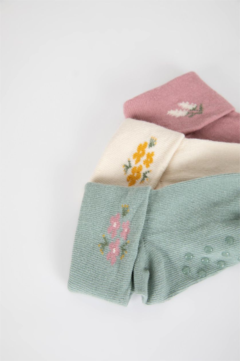 Сәби Қыз Түрлі түсті Сәби Қыз органикалық мақта 3 ұзын мойын