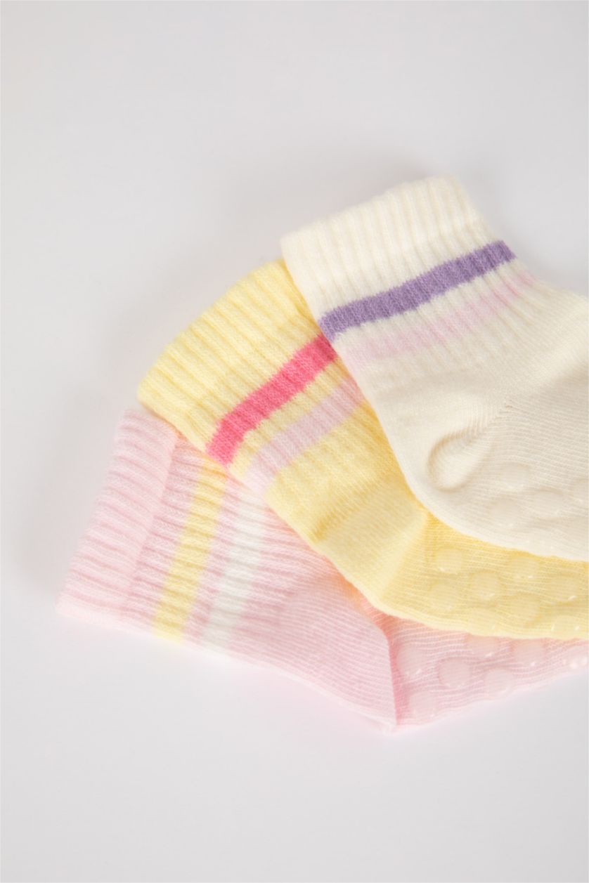 BABY GIRL MIXED Baby Girl 3-pack Cotton Long Socks