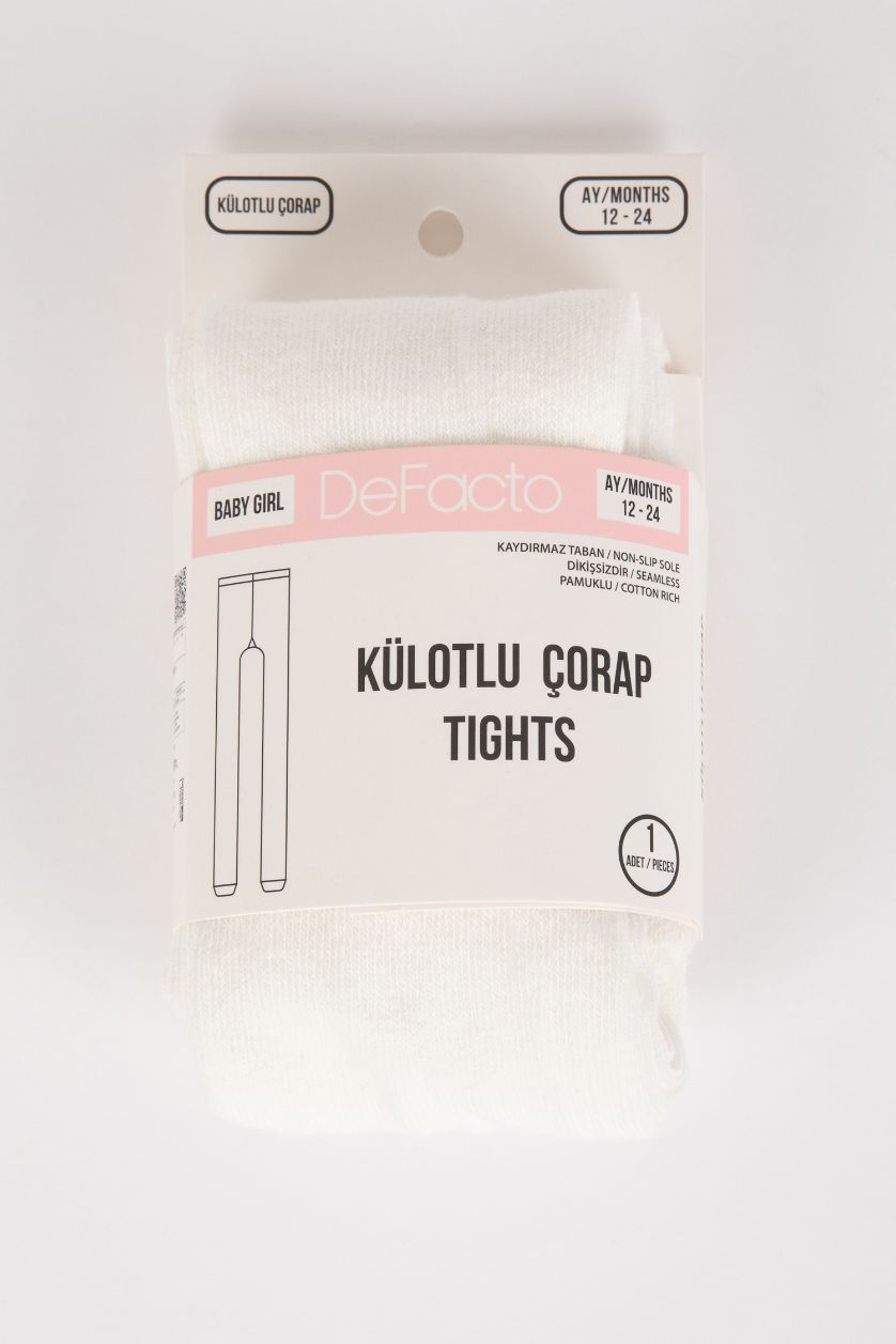 طفلة صغيرة أبيض (000) جوارب كيلون بناتي قطن