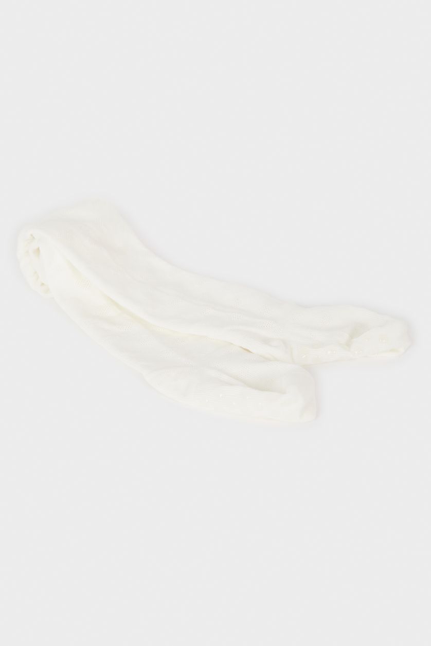 طفلة صغيرة أبيض (000) جوارب كيلون بناتي قطن