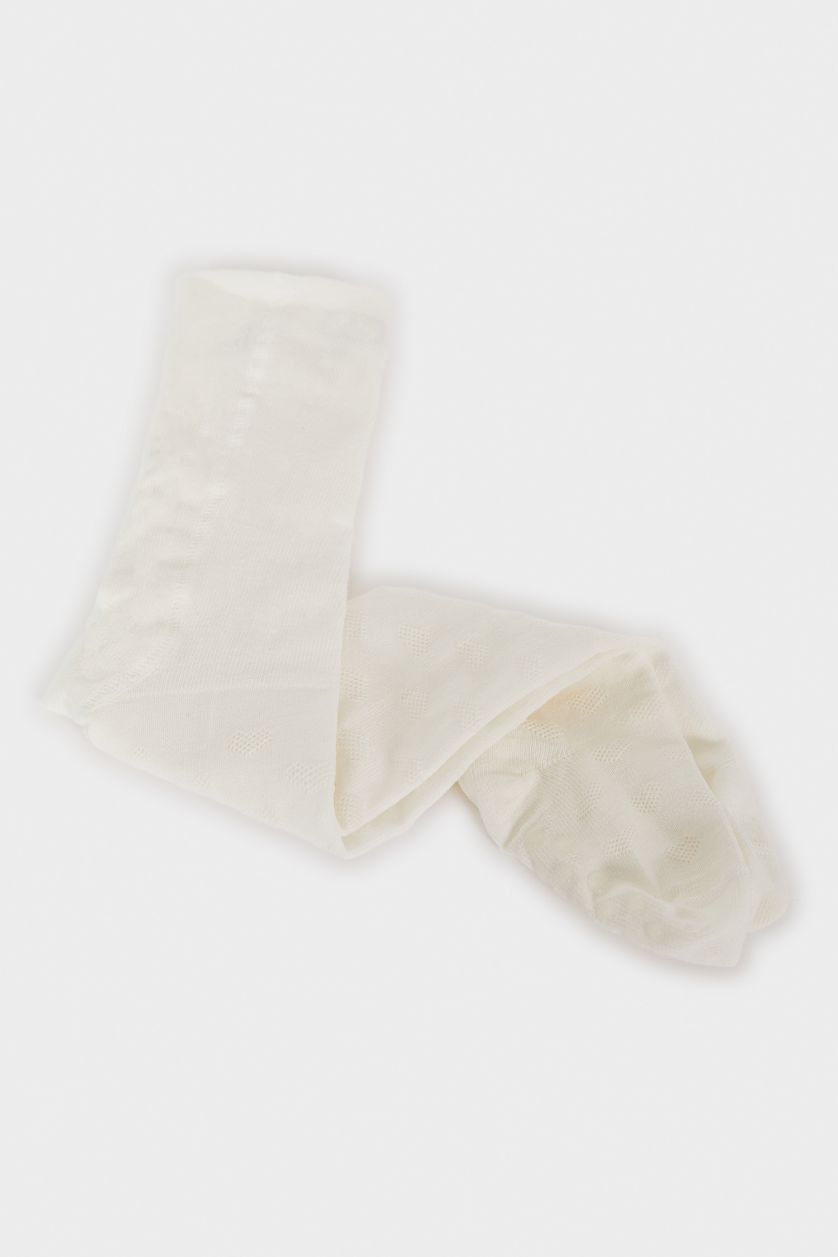 طفلة صغيرة أبيض (000) جوارب كيلون بناتي قطن