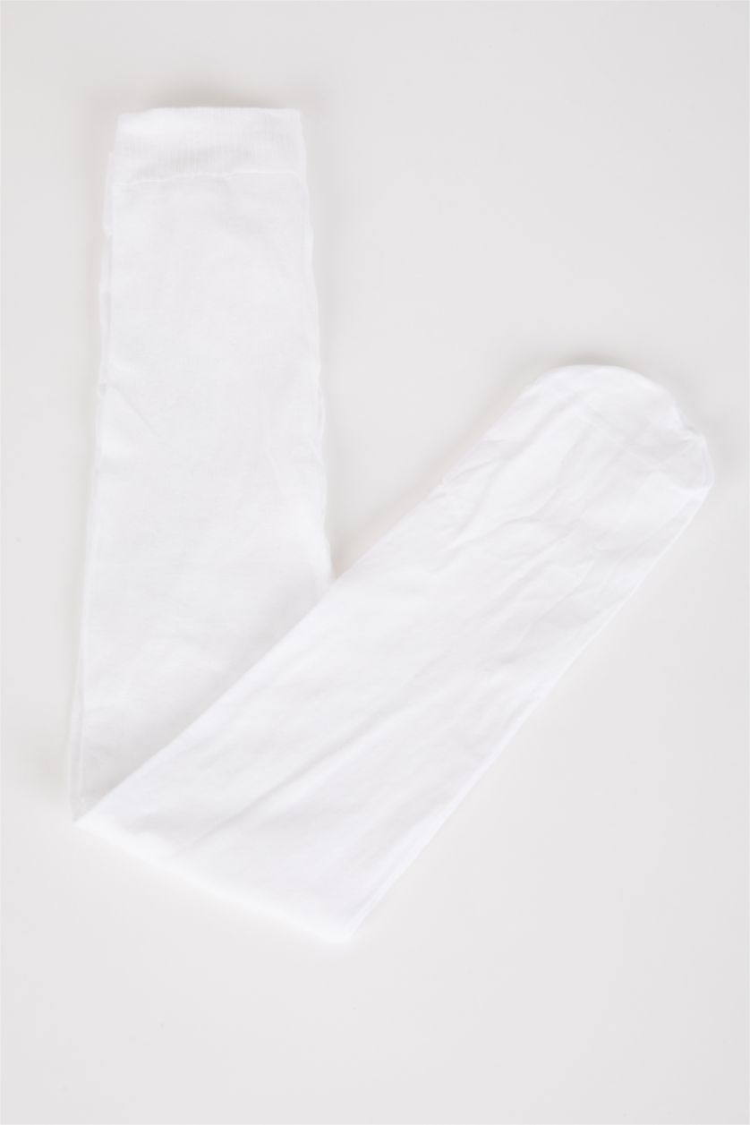 BÉBÉ FILLE Blanc BéBé Fille Collants