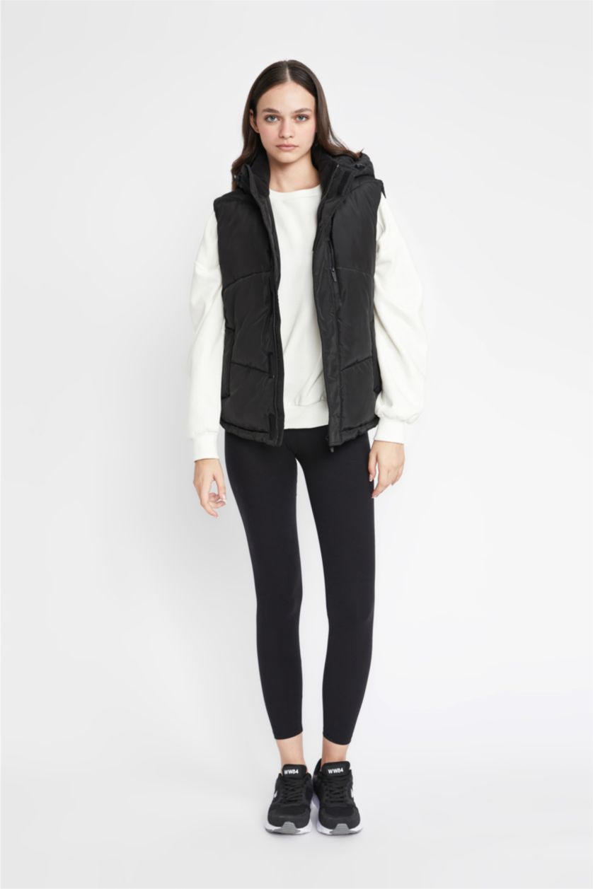 نساء أسود Water Repellent Velcro Vest