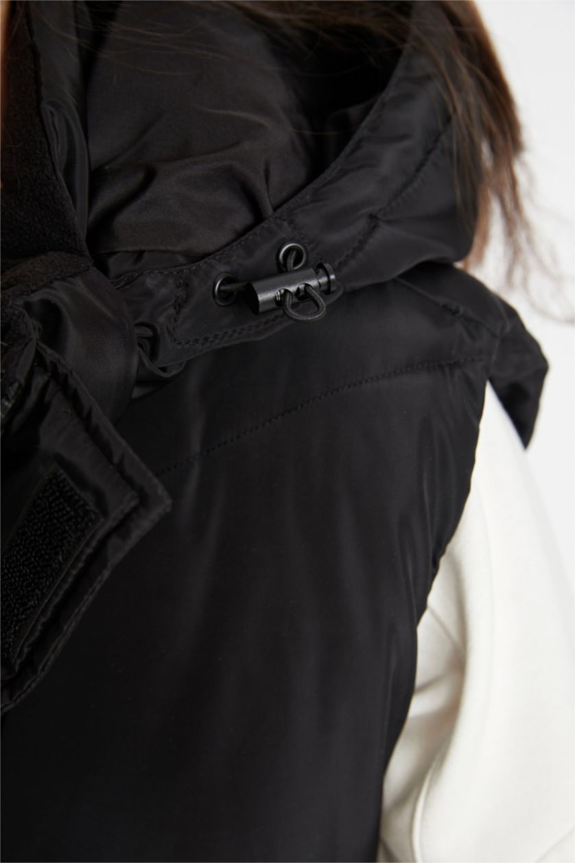 نساء أسود Water Repellent Velcro Vest