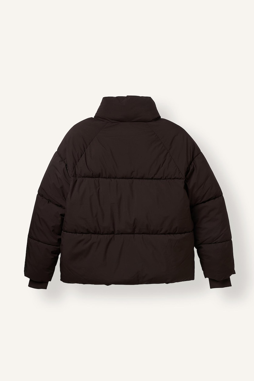 Woman Brown Puffer Jacket