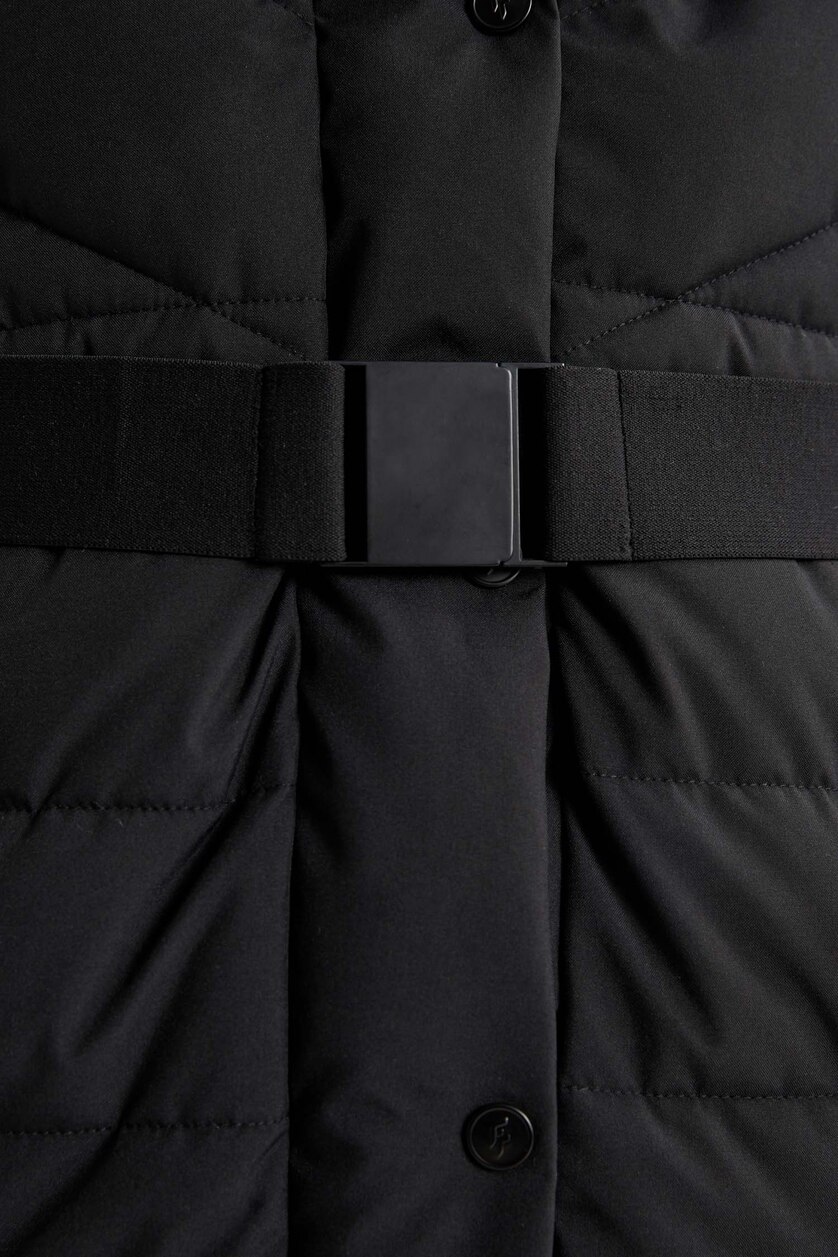 نساء أسود Coat