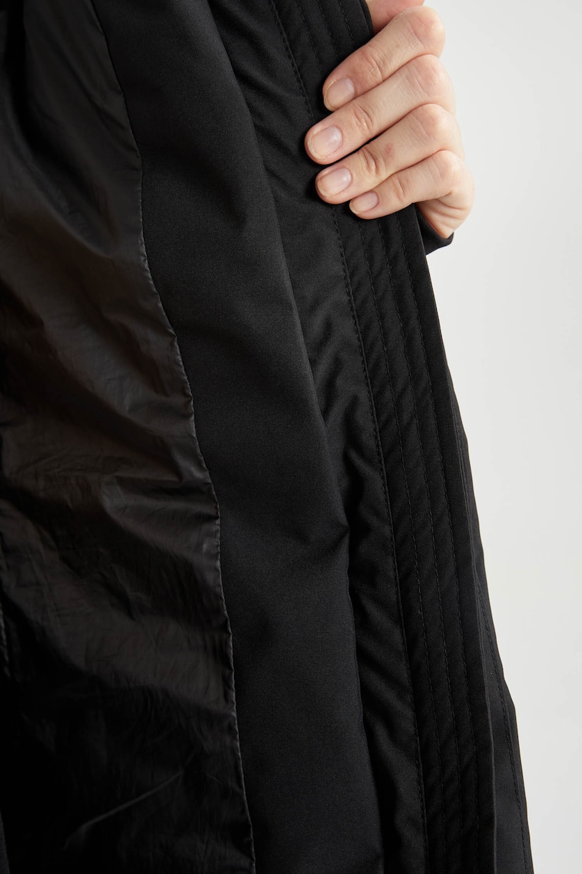 نساء أسود Coat