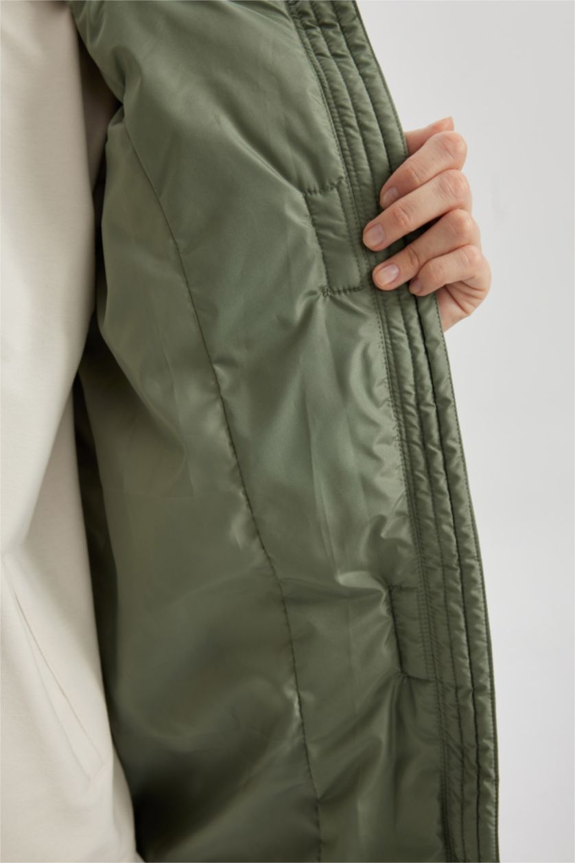 Kadın Açık Haki Su İtici Parka