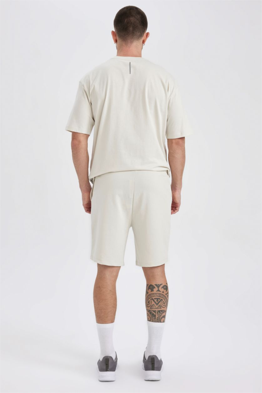 MAN Stone Defacto Fit Slim Fit Shorts