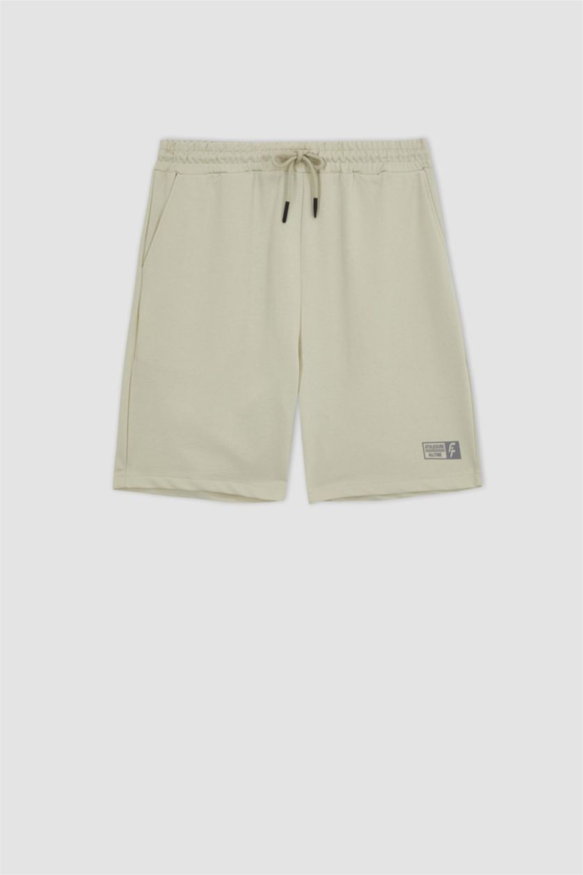 MAN Stone Defacto Fit Slim Fit Shorts