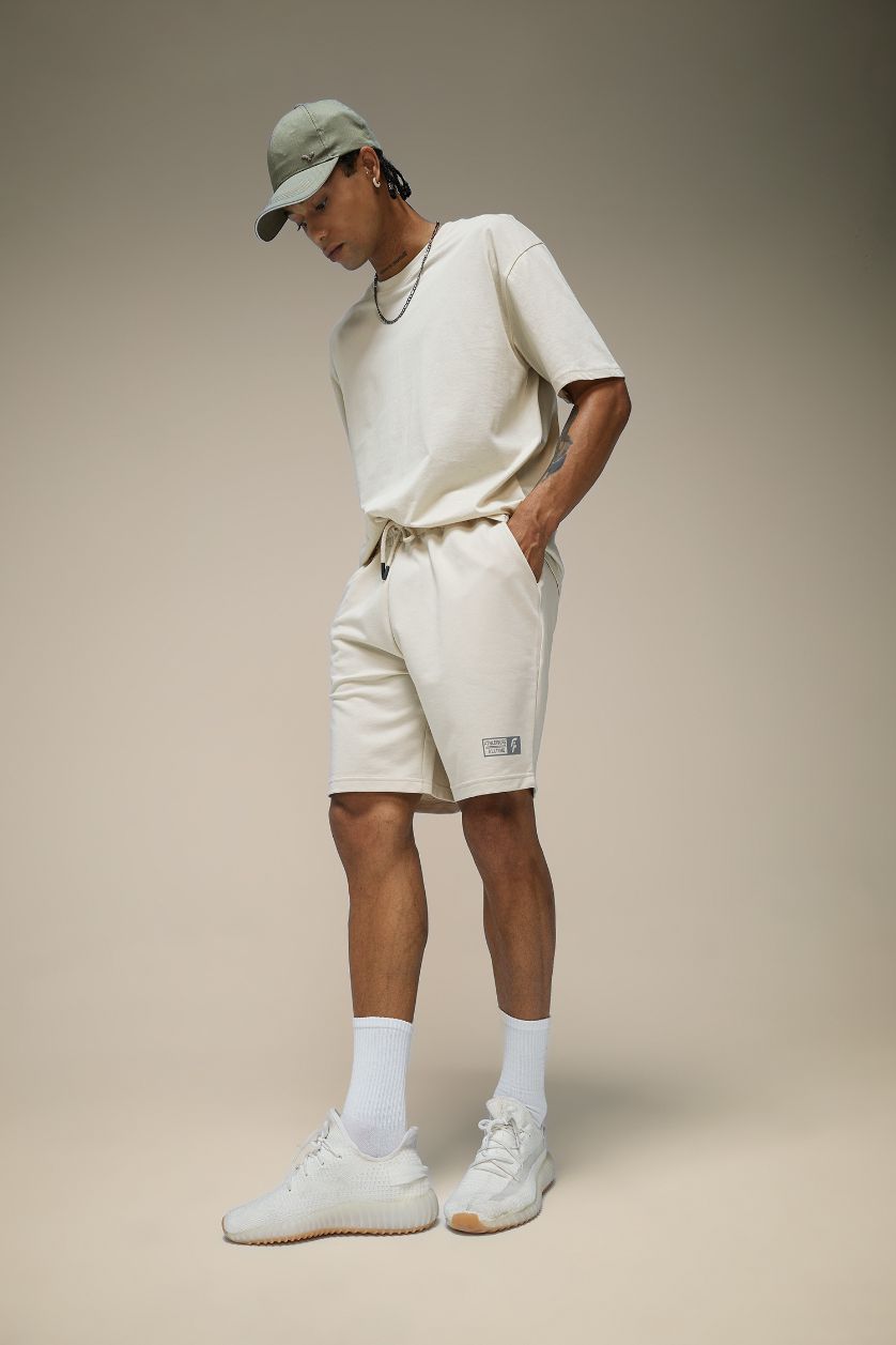 Erkek Kum Slim Fit Dar Kesim Kısa Paça Şort