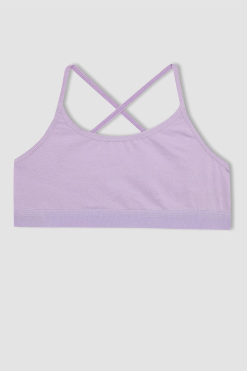 Girls & Teens Lilac Girl Printed 2-pack Bra