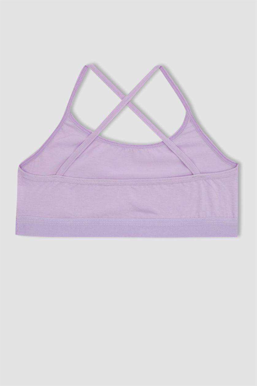Girls & Teens Lilac Girl Printed 2-pack Bra