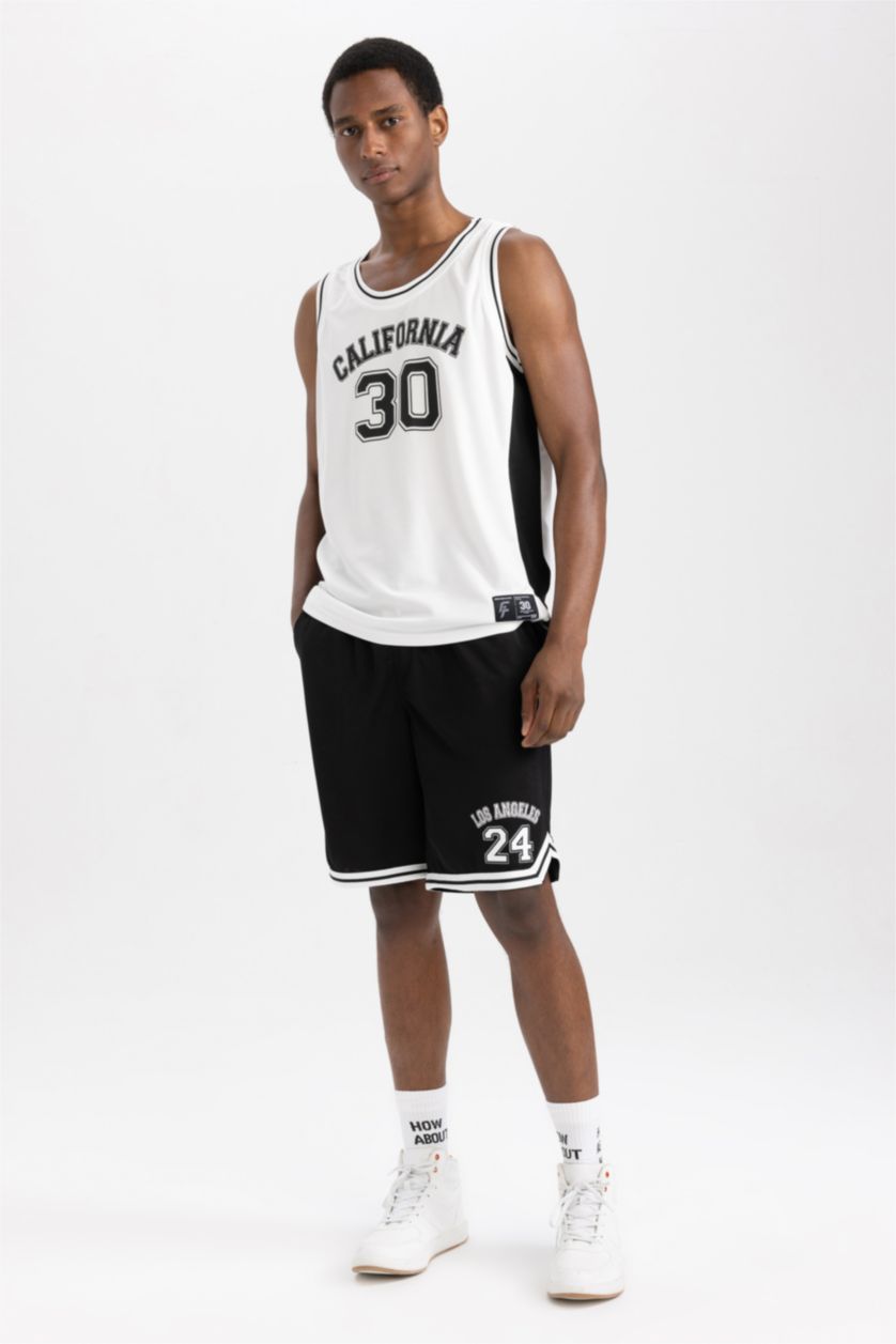 Erkek Beyaz Slım Fıt Atlet