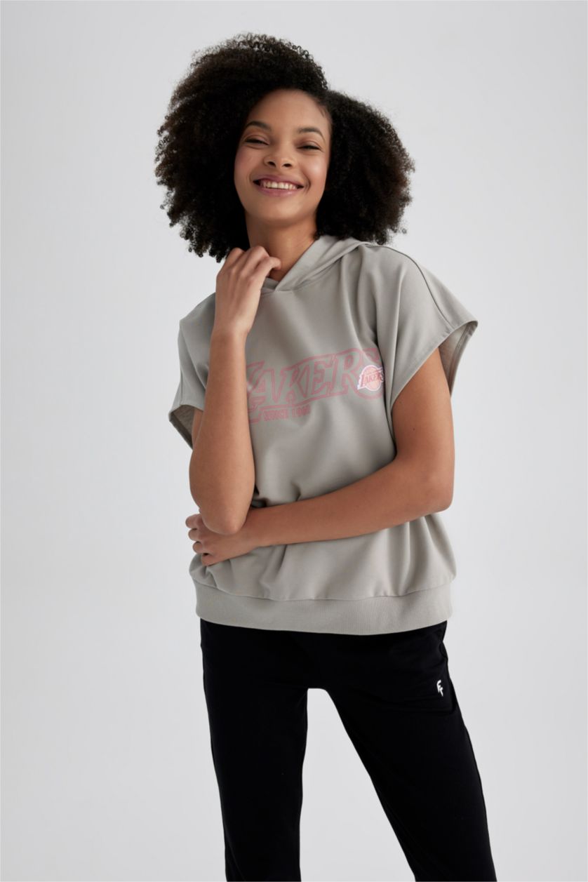 WOMAN Stone DeFactoFit NBA Los Angeles Lakers Licensed Standard Fit T-Shirt