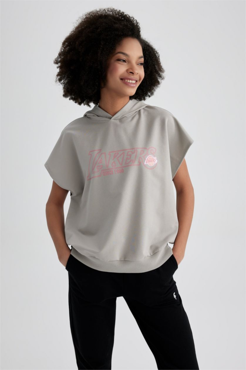 WOMAN Stone DeFactoFit NBA Los Angeles Lakers Licensed Standard Fit T-Shirt