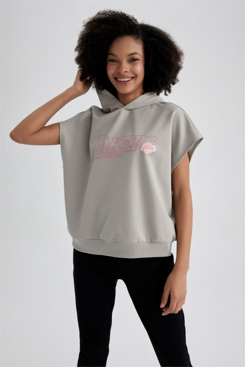 WOMAN Stone DeFactoFit NBA Los Angeles Lakers Licensed Standard Fit T-Shirt