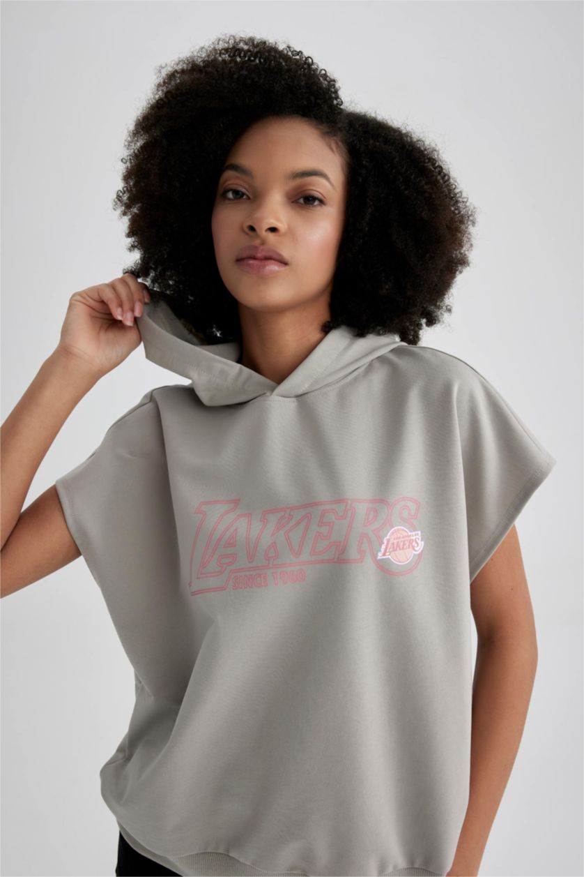 WOMAN Stone DeFactoFit NBA Los Angeles Lakers Licensed Standard Fit T-Shirt