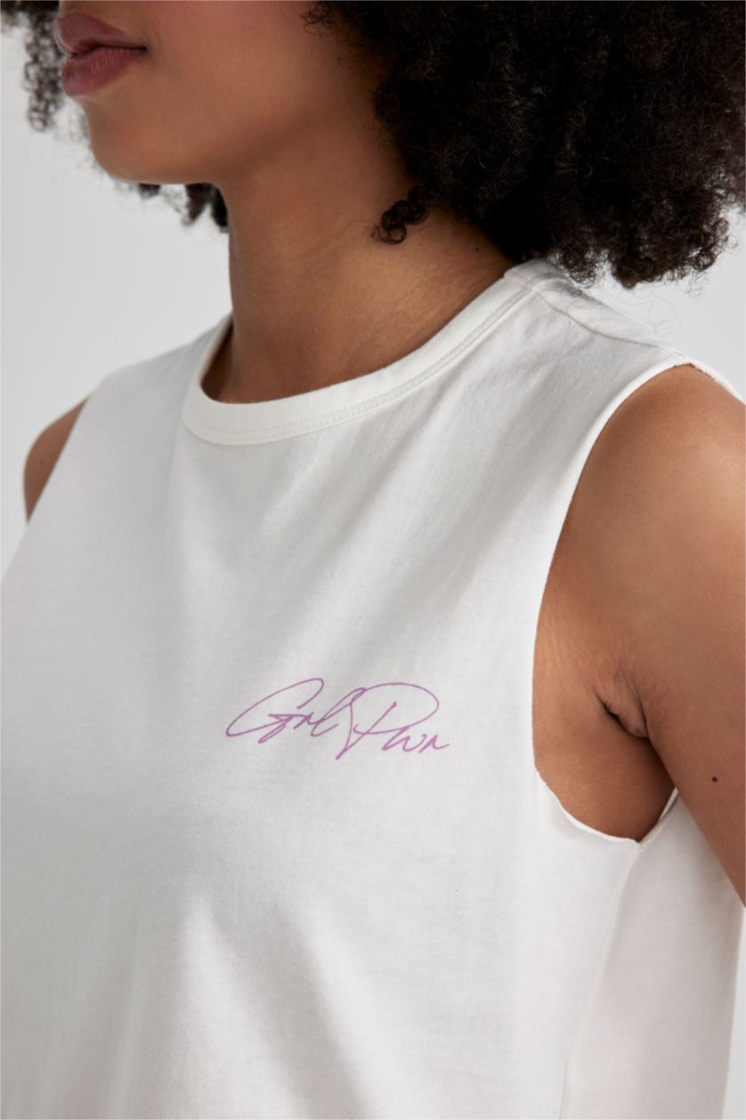FEMME Écru Haut Court