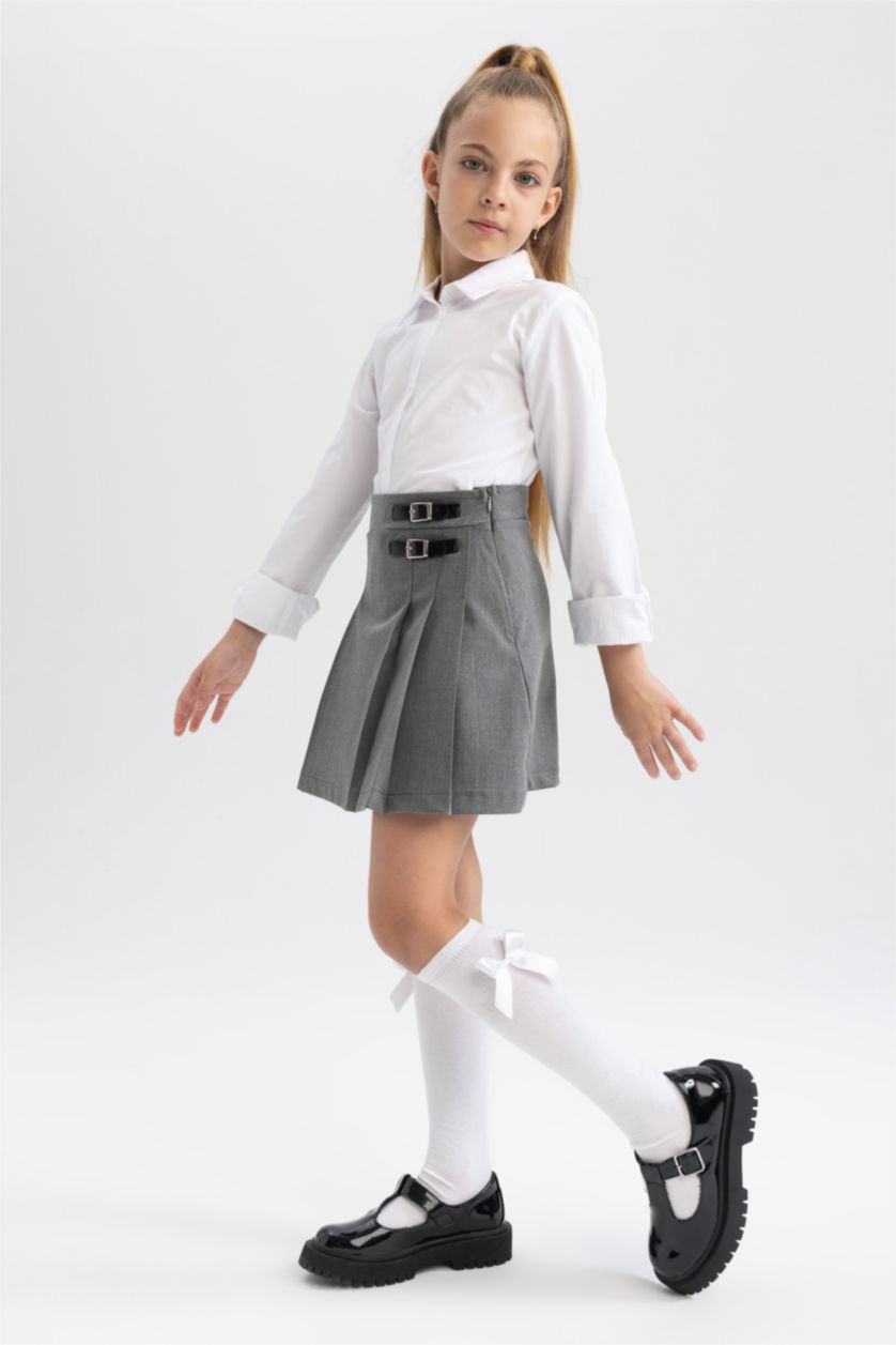 بنات ميلانج أنثرا تنورة بناتي