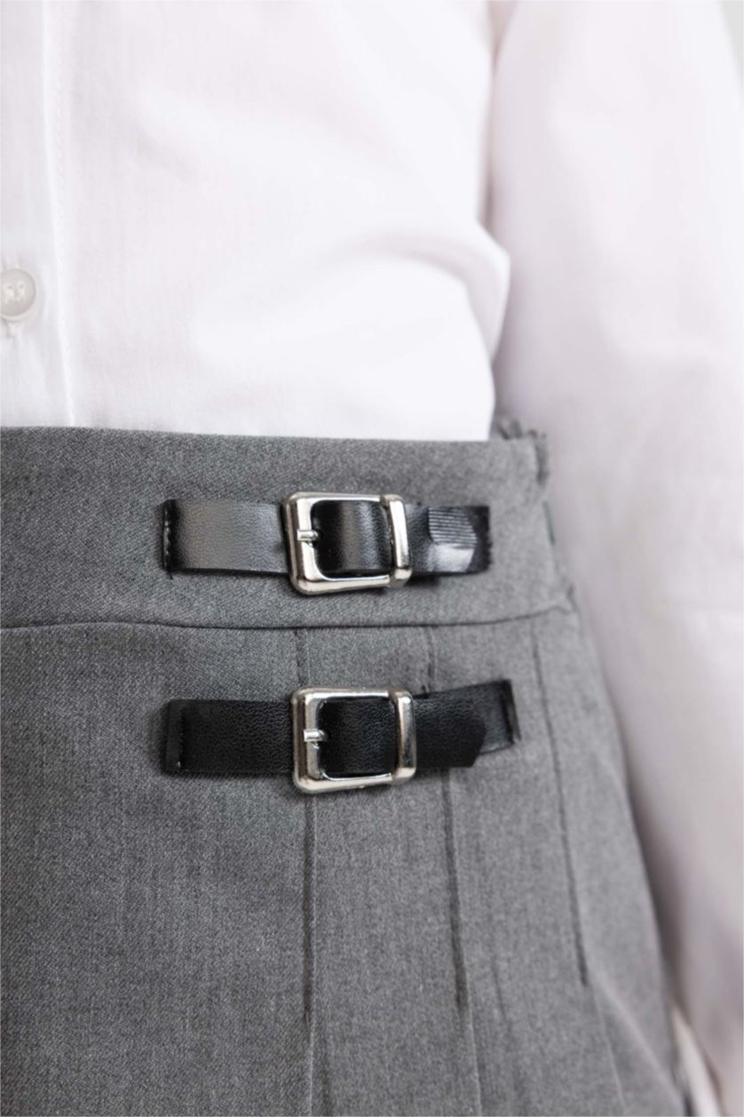 بنات ميلانج أنثرا تنورة بناتي