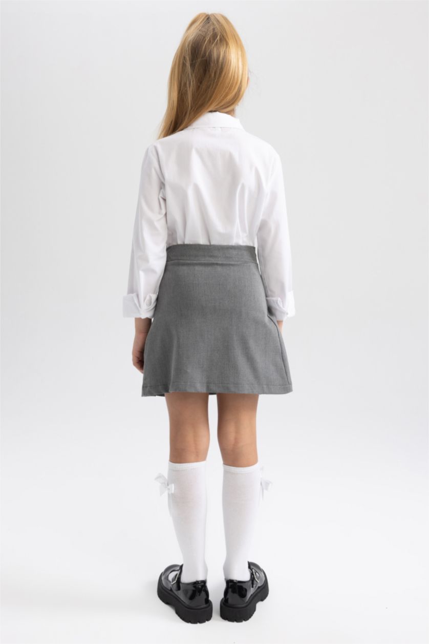 بنات ميلانج أنثرا تنورة بناتي