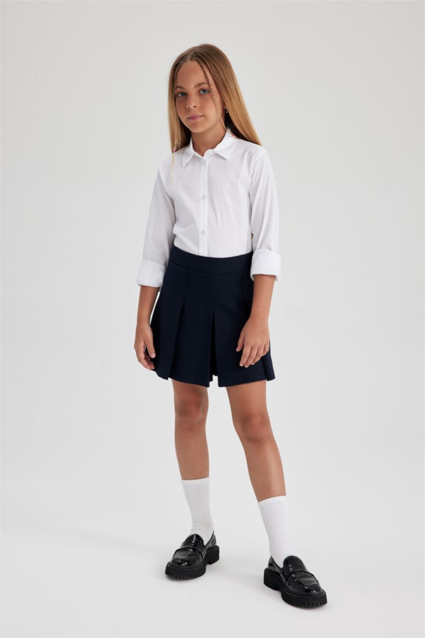 GIRLS & TEENS NAVY Girl Regular Fit Skirt