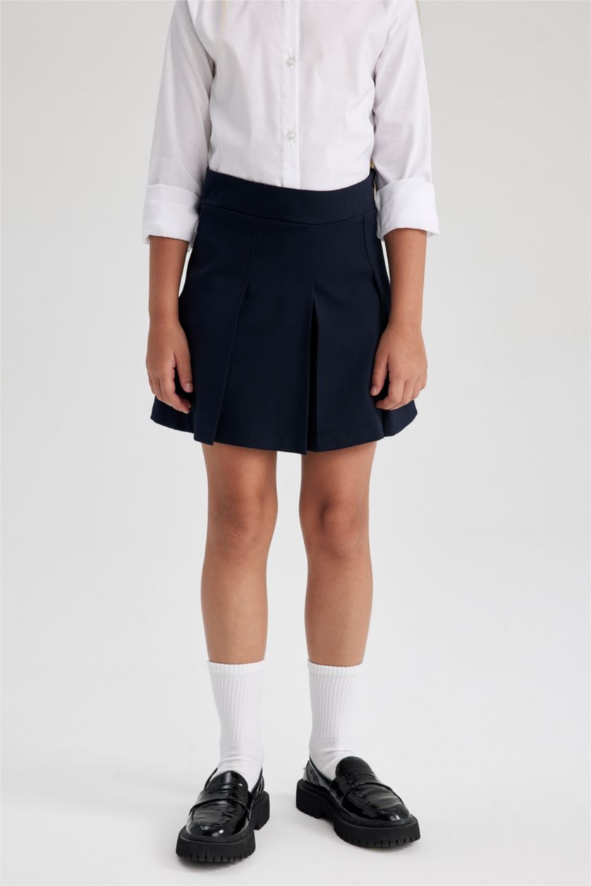 GIRLS & TEENS NAVY Girl Regular Fit Skirt