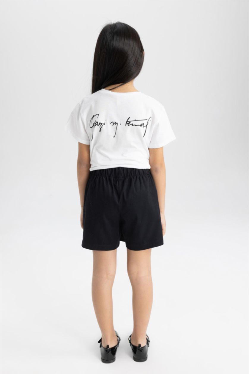 بنات أسود تنورة  اسود بناتي بكسرات