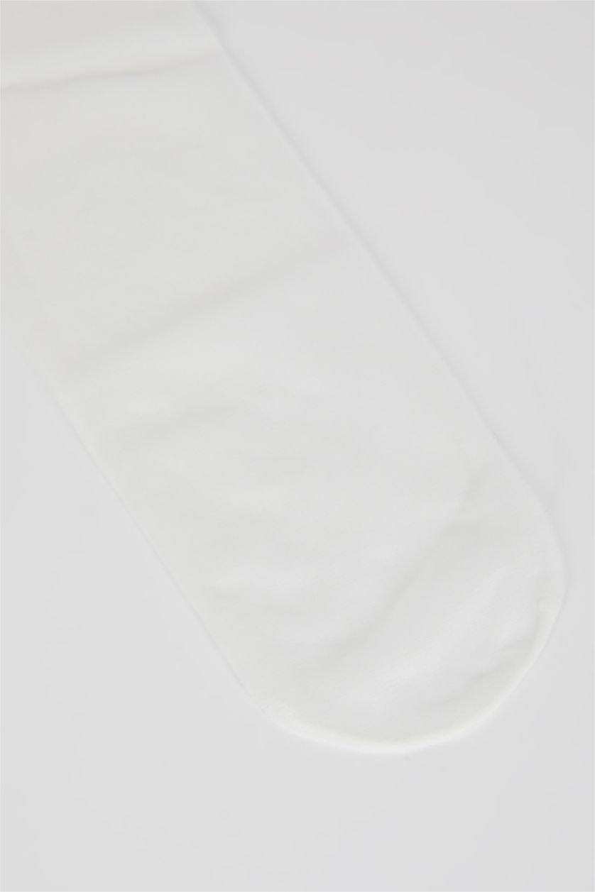 WOMAN White Women Garter Socks