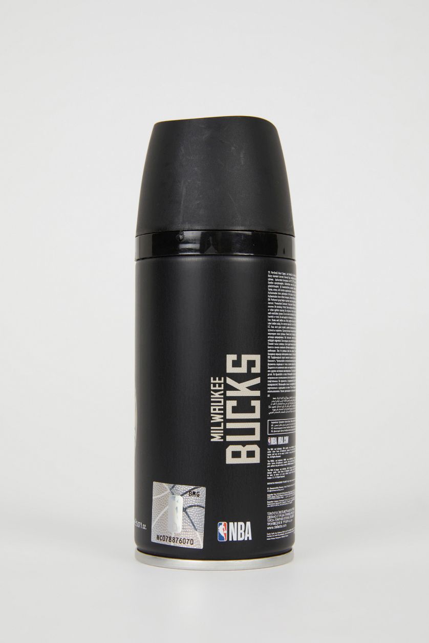 HOMME Noir Déodorant aromatique NBA Milwaukee Bucks 150 ml pour homme