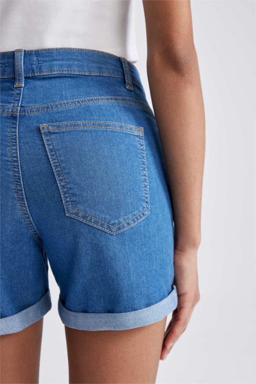 نساء أزرق Denim
