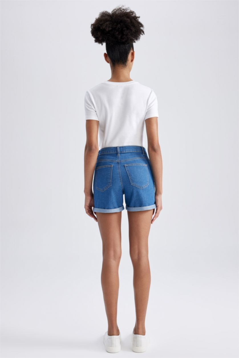 نساء أزرق Denim