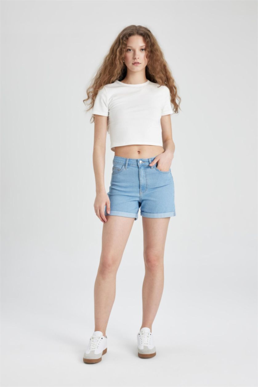 نساء أزرق فاتح Denim