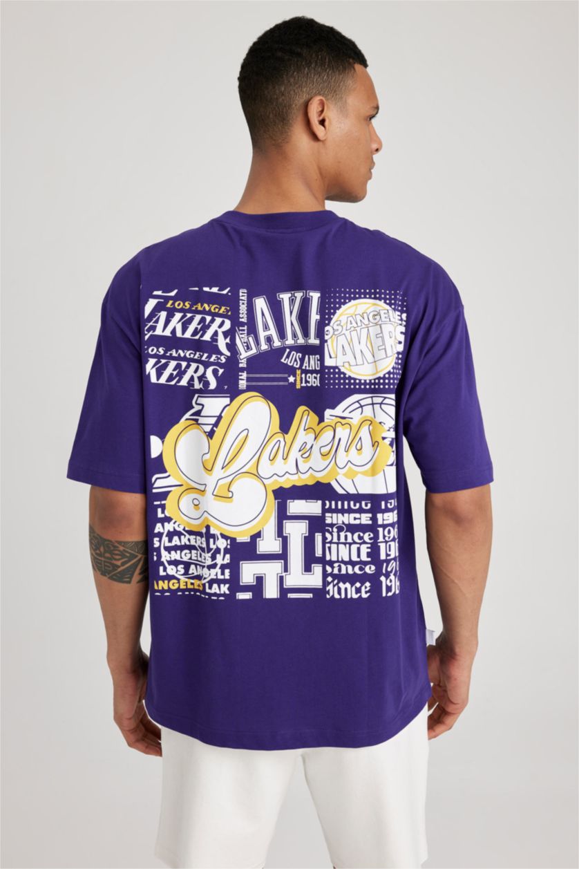 MAN Dark Purple Short Sleeve T-Shirt
