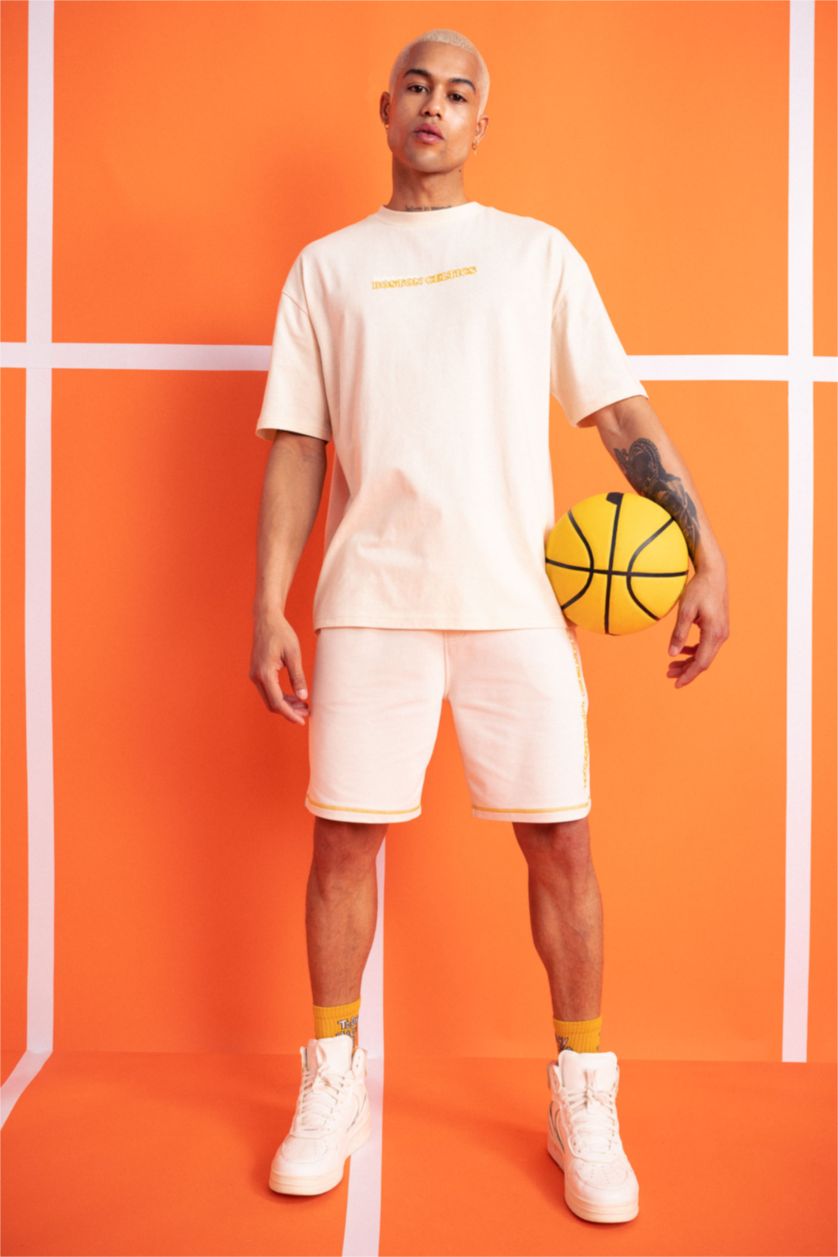 MAN Stone Defacto Fit NBA Boston Celtics Licensed Oversize T-Shirt