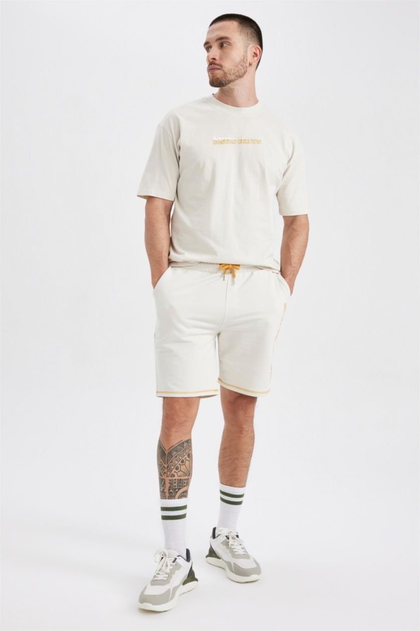 MAN Stone Defacto Fit NBA Boston Celtics Licensed Oversize T-Shirt