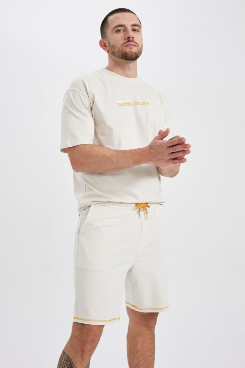 MAN Stone Defacto Fit NBA Boston Celtics Licensed Oversize T-Shirt