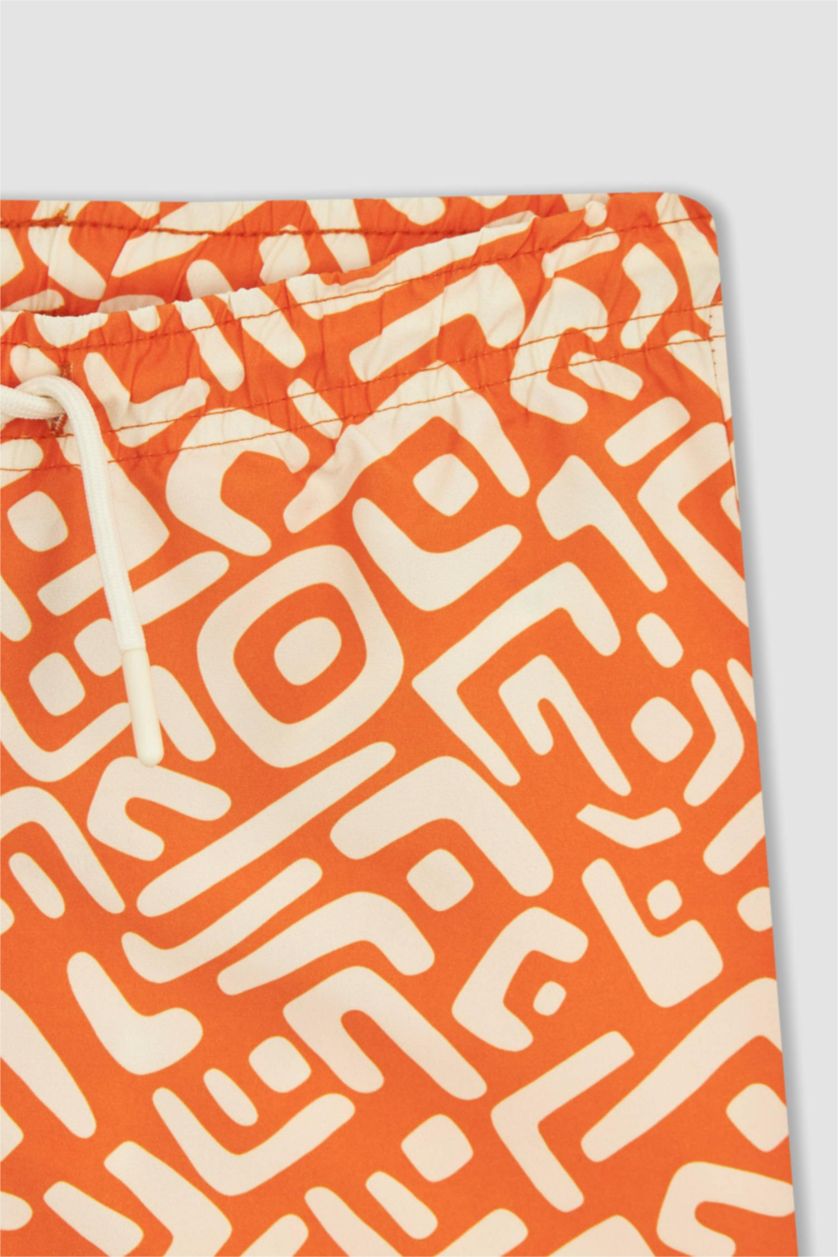 GARÇONS Orange Short De Bain pour Garçon