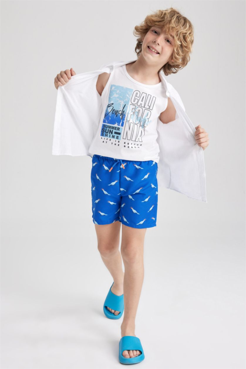 GARÇONS Bleu Short de bain Garçon