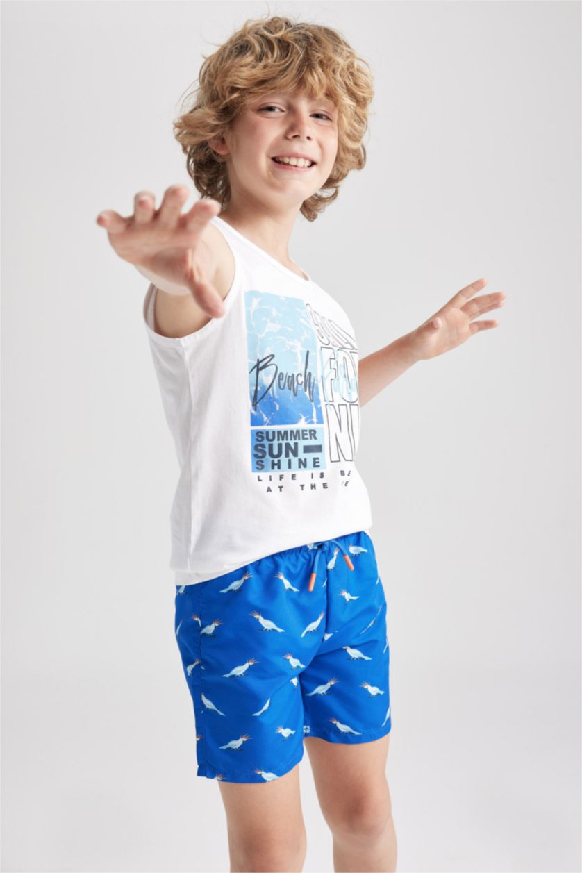 GARÇONS Bleu Short de bain Garçon