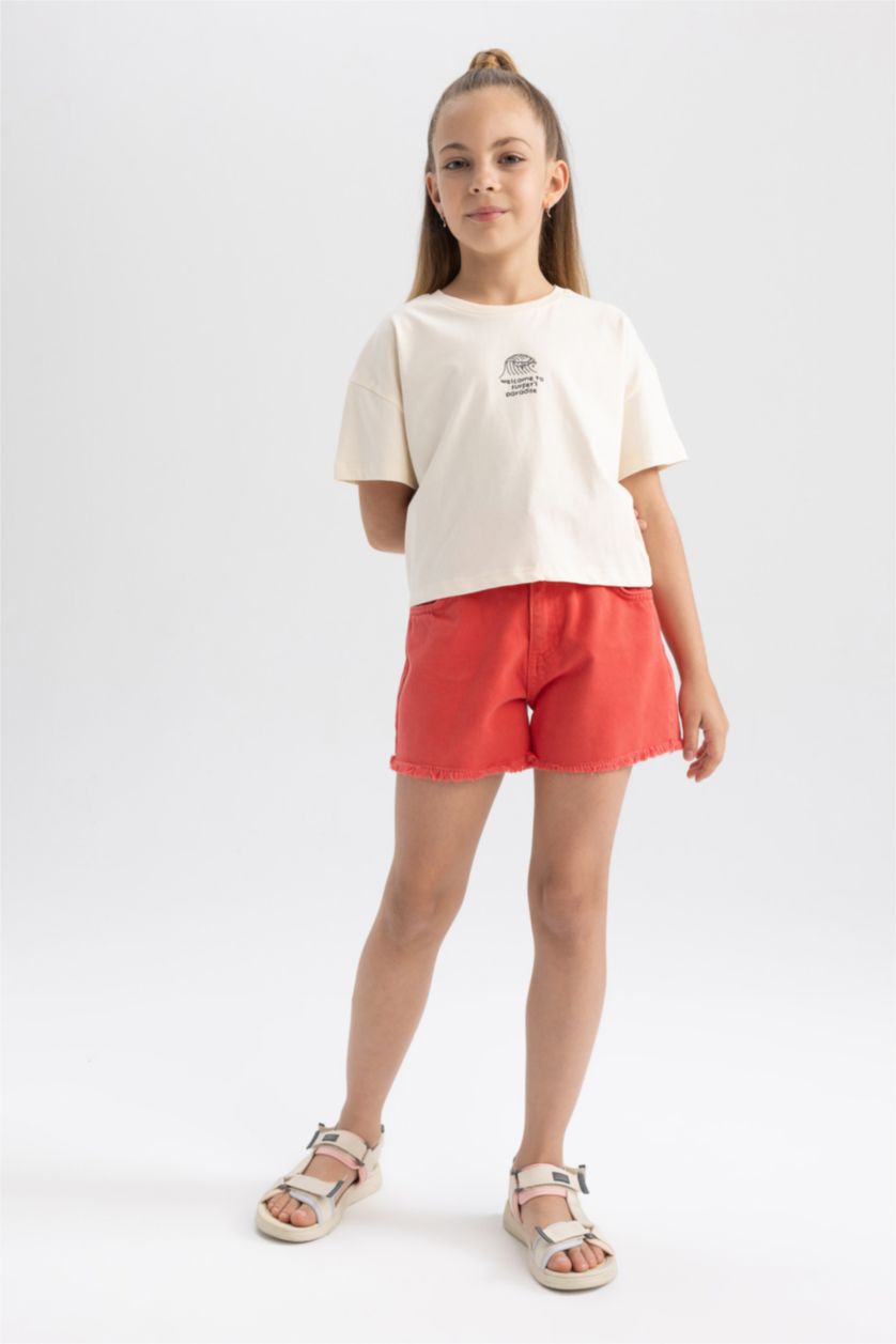 بنات بيج فاتح تي شيرت كروب بناتي نص كم