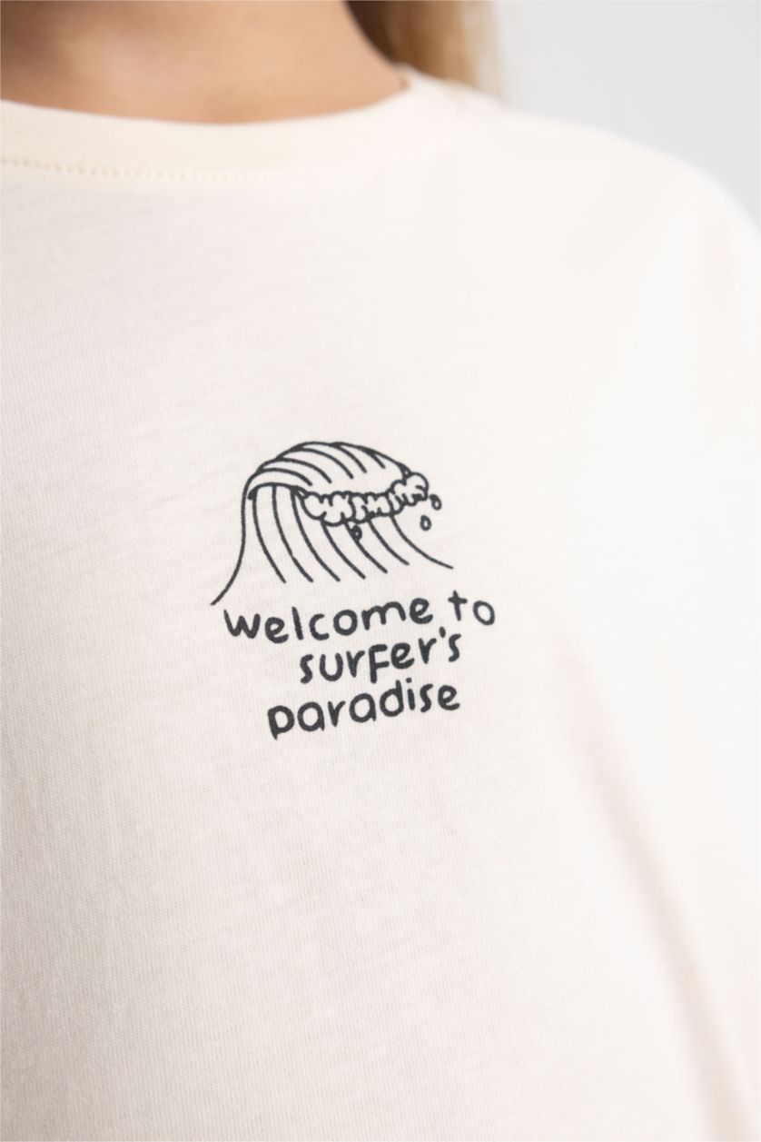 بنات بيج فاتح تي شيرت كروب بناتي نص كم