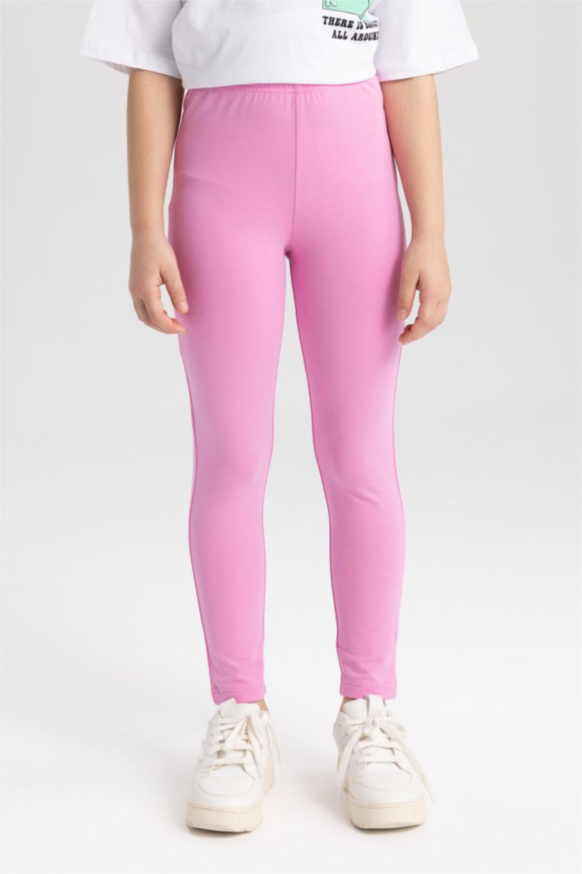 GIRLS & TEENS Pink Girl Leggings