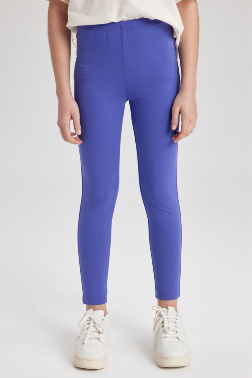 GIRLS & TEENS Purple Girl Leggings
