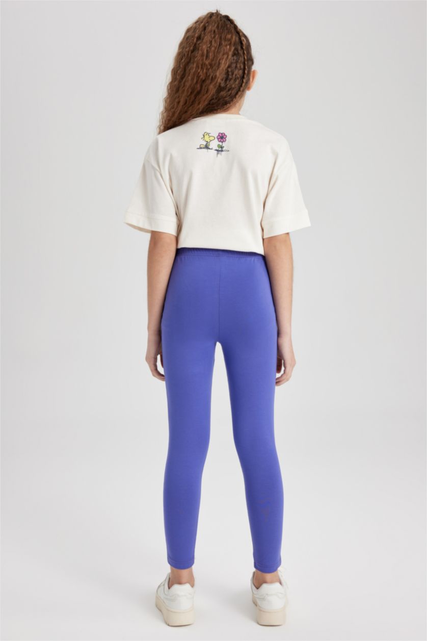 GIRLS & TEENS Purple Girl Leggings