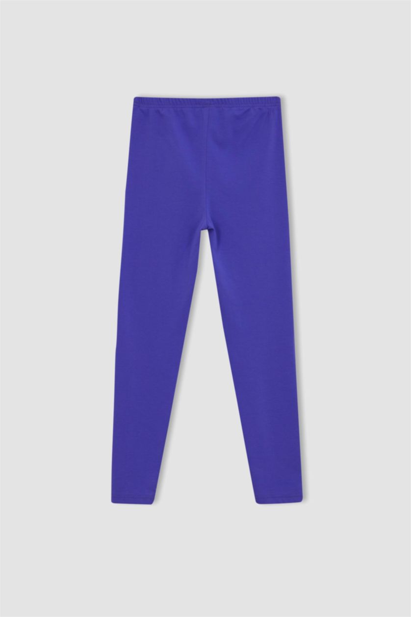 GIRLS & TEENS Purple Girl Leggings