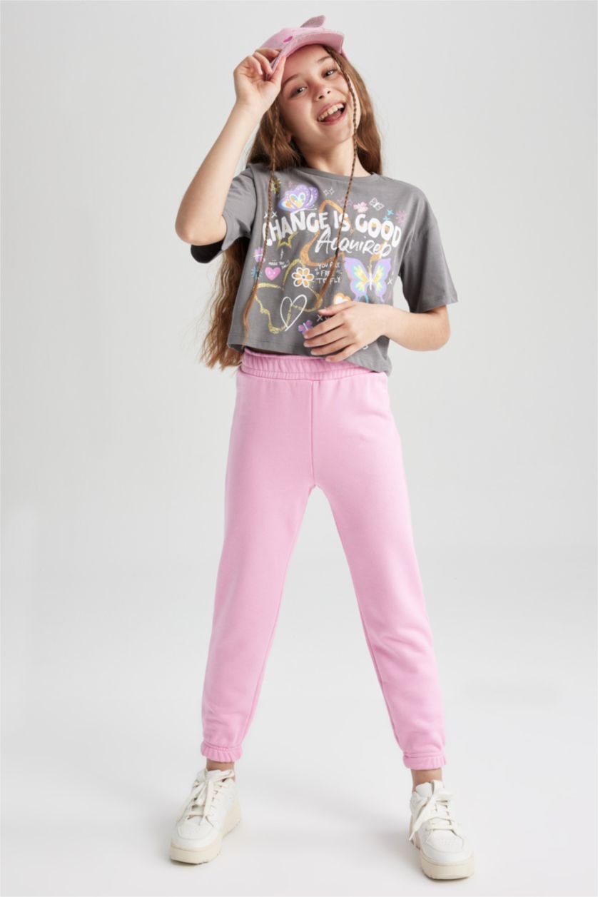 GIRLS & TEENS Pink Girl Jogger Trousers