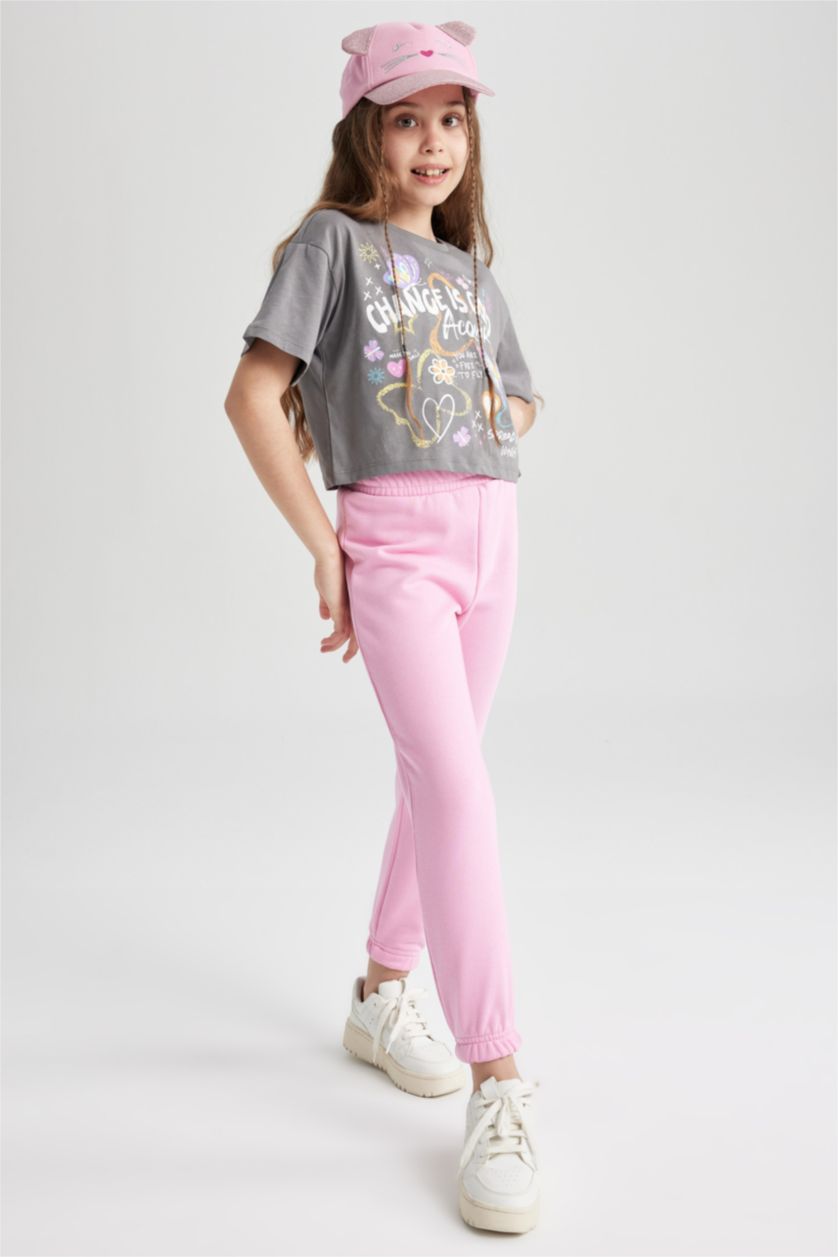 GIRLS & TEENS Pink Girl Jogger Trousers